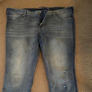 Express ankle jeggings. Size 16s